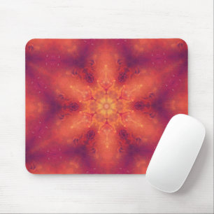 Tapis De Souris Flamme de flamme de Phoenix brûlant le flocon de n