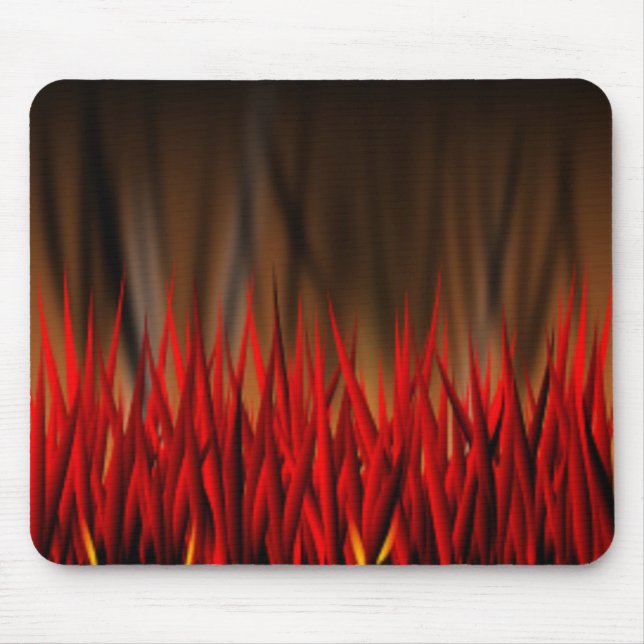 TAPIS DE SOURIS FLAMMES D'INCENDIE (Devant)