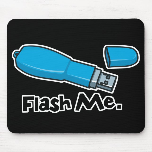 Tapis De Souris flash me lecteur flash design (Devant)