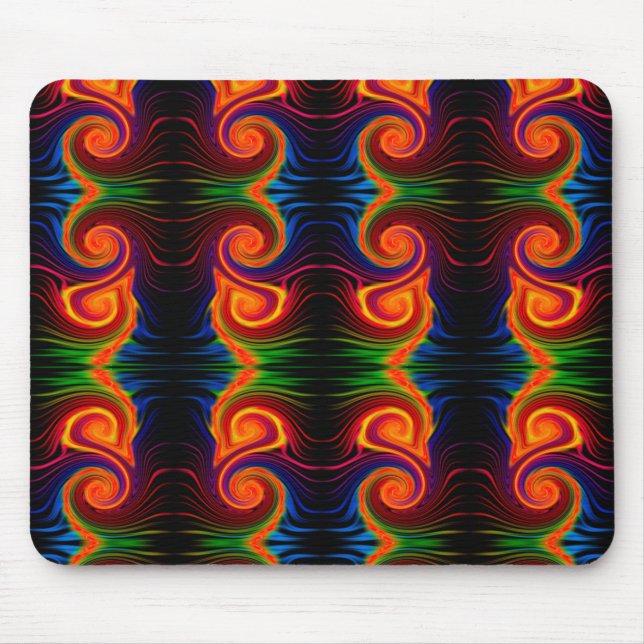 Tapis De Souris Flèche de spectre de couleurs (Devant)