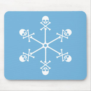 Tapis De Souris Flèche-neige crâne