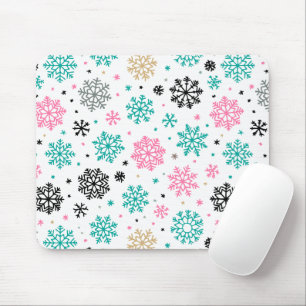Tapis De Souris Flèches de neige rétro