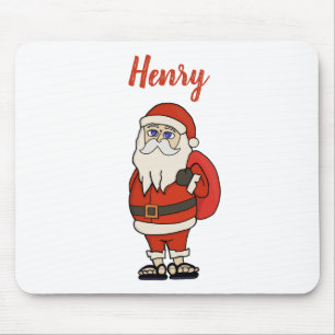 Tapis De Souris Flèches de Noël du Père Noël sur mesure