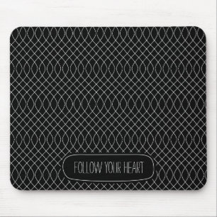 Tapis De Souris Flèches noires et blanches