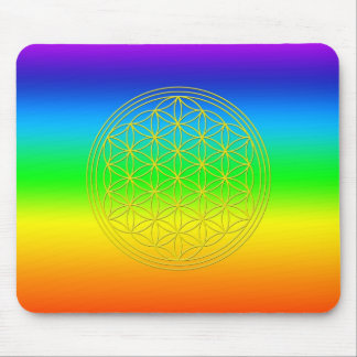 Tapis De Souris Fleur de la vie chakra 2
