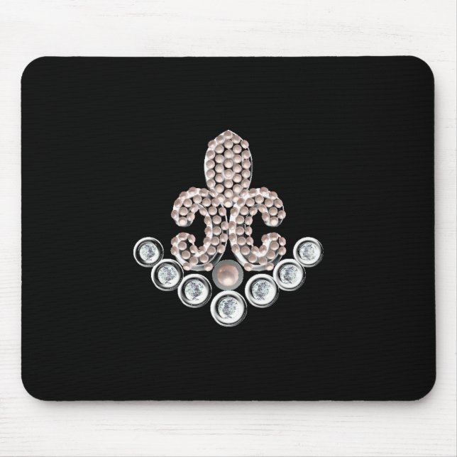 Tapis De Souris Fleur De Lis (Devant)