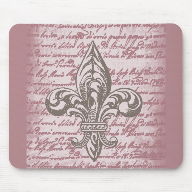 Tapis De Souris Fleur De lis (Devant)