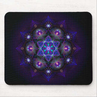 Tapis De Souris Fleur de mandala de la vie