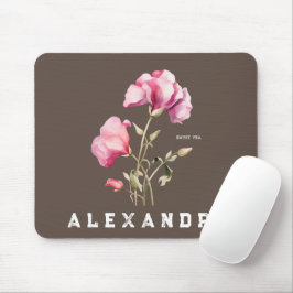 Tapis De Souris Fleur de pois doux - Personnaliser