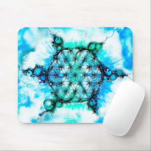 Tapis De Souris Fleur de Vie - De Colorées Manières 3