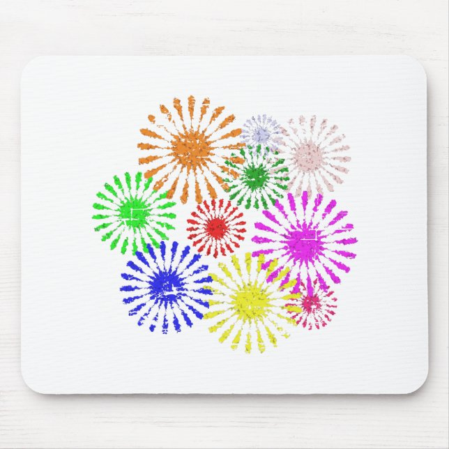 Tapis De Souris Fleur en panne (Devant)