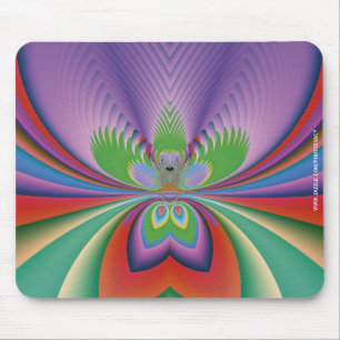 Tapis De Souris Fleur pourpre
