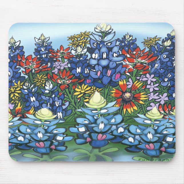 Tapis De Souris Fleur sauvage (Devant)