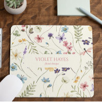Fleur Sauvage Élégante Fleur Florale Personnalisée