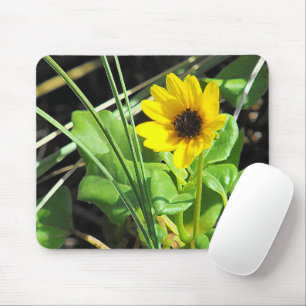 Tapis De Souris Fleur sauvage jaune