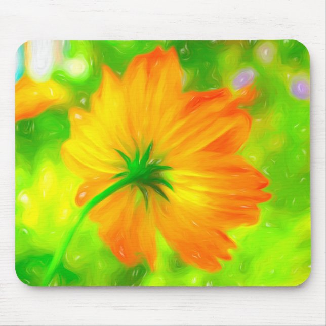 Tapis De Souris Fleur soleil Mousepad (Devant)