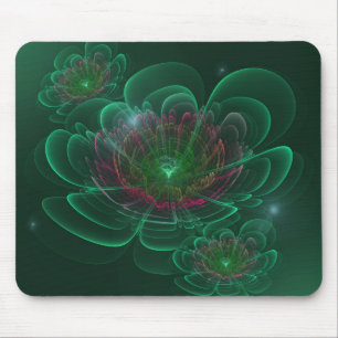 Tapis De Souris Fleur vert Turquoise Corolla
