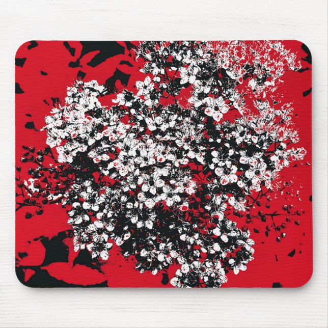 TAPIS DE SOURIS FLEURS (Devant)