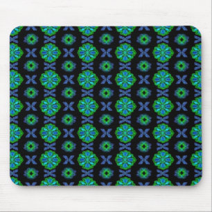 Tapis De Souris Fleurs Artdeco dans le style rétro