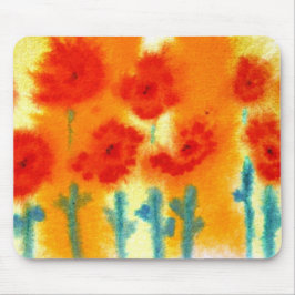 Tapis De Souris fleurs de zarathustras...art de Jutta Gabriel...