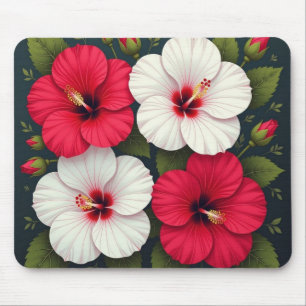 Tapis De Souris Fleurs d'Hibiscus