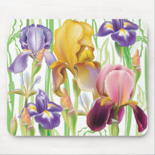 Tapis De Souris Fleurs d'Iris
