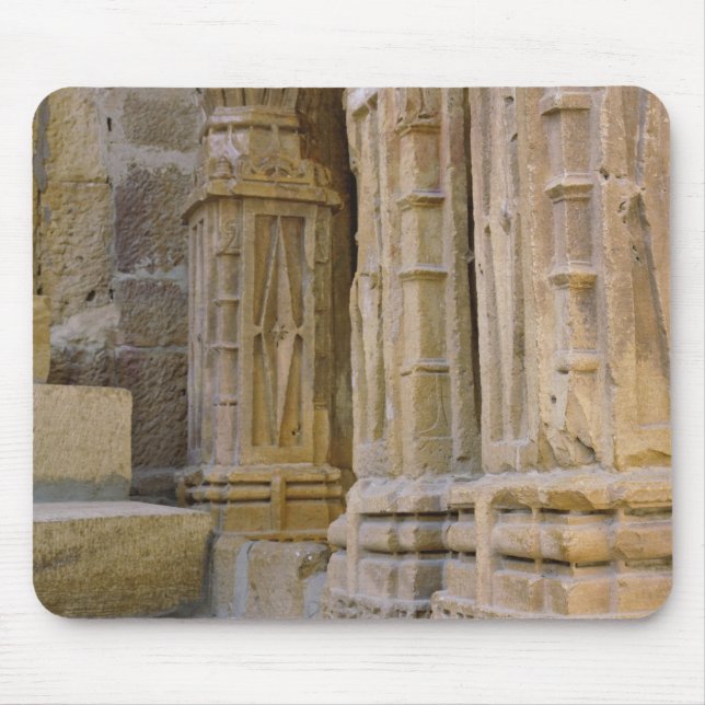 Tapis De Souris Fleurs et colonnes, fort de Jaisalmer, Jaisalmer, (Devant)