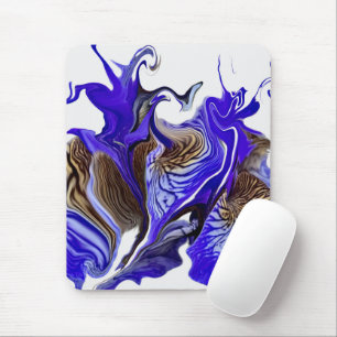 Tapis De Souris Fleurs Iris Violets
