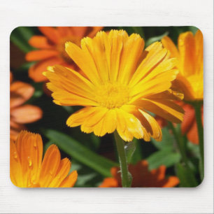Tapis De Souris Fleurs Jaunes Fleurs Art Paix Aimer Destiny