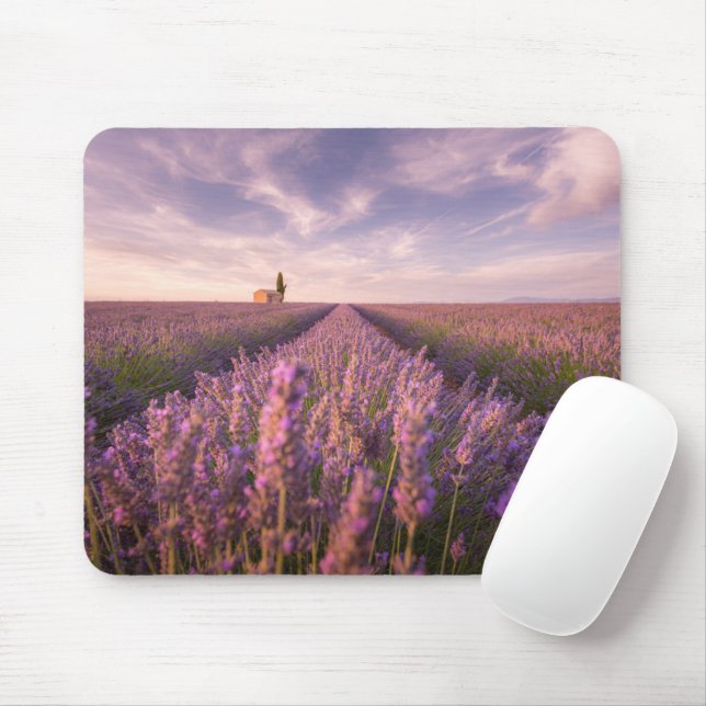 Tapis De Souris Fleurs | Lavande Sud France (Avec souris)