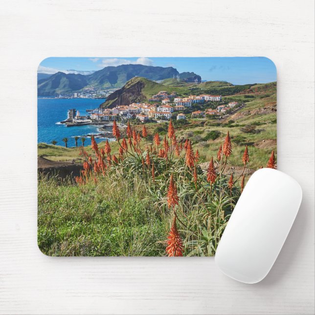 Tapis De Souris Fleurs | Madeira Island Portugal (Avec souris)