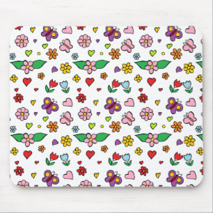 Tapis De Souris Fleurs merveilleuses conception