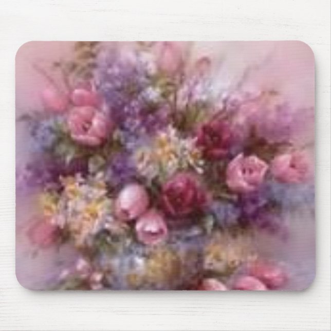 Tapis De Souris fleurs Mousepad (Devant)