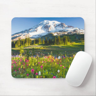 Tapis De Souris Fleurs   Mt. Rainier Fleurs sauvages
