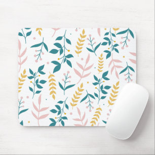 Tapis De Souris Fleurs Pastel sans transparence