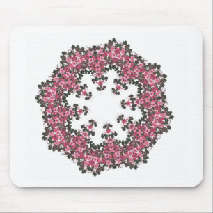 Tapis De Souris Fleurs roses