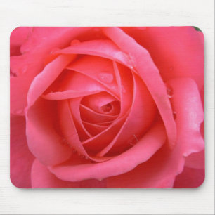 Tapis de souris Fleurs roses Cadeaux de décoration