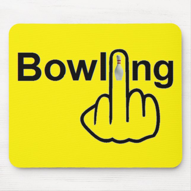 Tapis De Souris Flip de Bowling Mousepad (Devant)