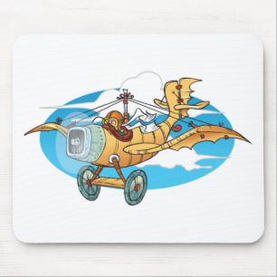 Tapis De Souris Flivver de bande dessinée