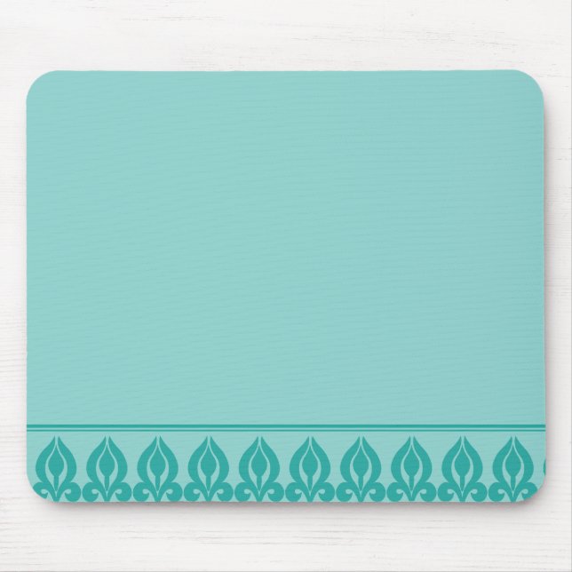 Tapis De Souris Flora Mousepad-Teal/Teal (Devant)