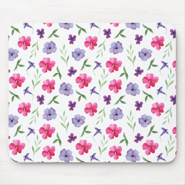 Tapis De Souris Floral (Devant)