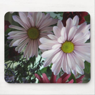 tapis de souris floral de marguerite
