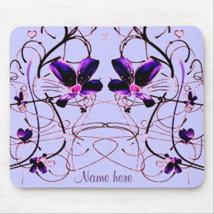 Tapis De Souris Floral Deco Mousepad
