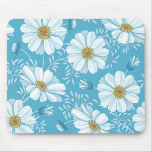 Tapis de souris floral élégant de l'arrière - plan