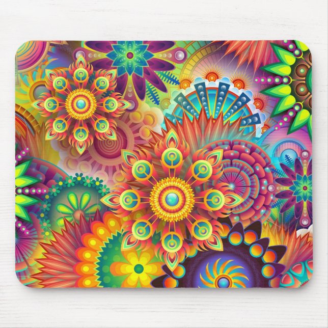 Tapis De Souris FLORAL - Pad de souris (Devant)