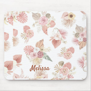 Tapis De Souris Flore Boho personnalisée