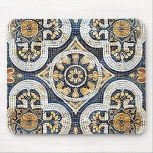 Tapis De Souris Flore géométrique artistique