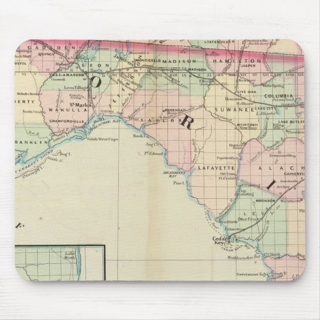 Tapis De Souris Floride 8 (Devant)