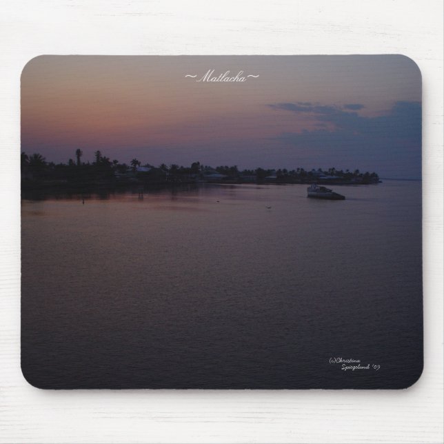 Tapis De Souris Floride Sunset Mousepad (Devant)