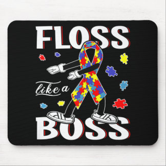 Tapis De Souris Floss Kid Autism